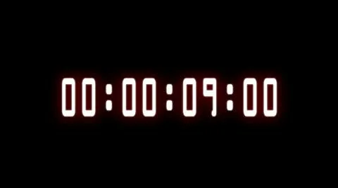 Countdown Stock Footage 10792056