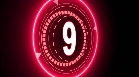CountDown Stock Footage 66261411
