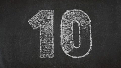 Countdown Stock Footage 73828342