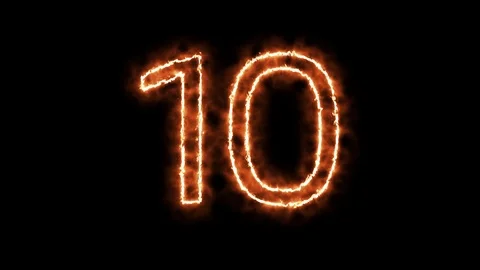 COUNTDOWN Stock Footage 101281171