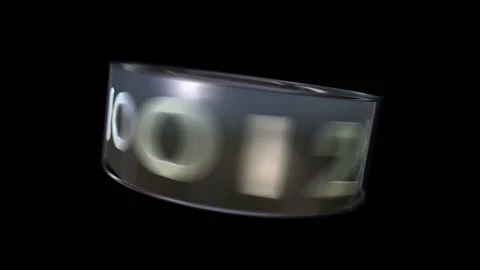 Countdown Stock Footage 122449235