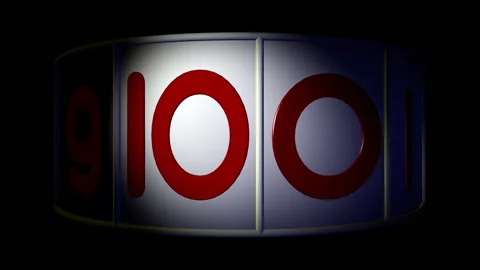 Countdown Stock Footage 122449258