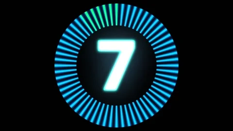 Countdown Stock Footage 204116533