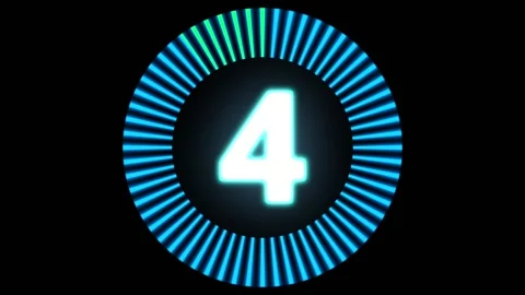 Countdown Stock Footage 204782557
