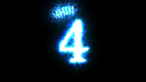 Countdown Stock Footage 208670612