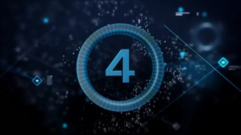 Countdown Stock Footage 266105131