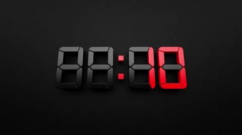 Countdown HD, 3D rendered countdown from ten to zero Stock Footage 43340924