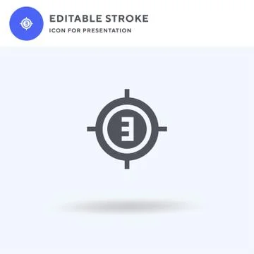 Countdown icon vector, filled flat sign, solid pictogram isolated on white, logo 스톡 일러스트