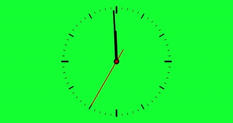 Countdown of the last 30 seconds to 12 o’clock Stock Footage 164416155