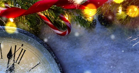 Countdown to midnight 2021. Stock Footage 143224846