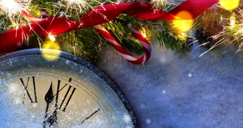 Countdown to midnight 2021 loop Stock Footage 141590293