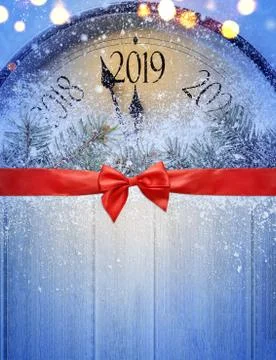 Countdown to midnight Stock Photos