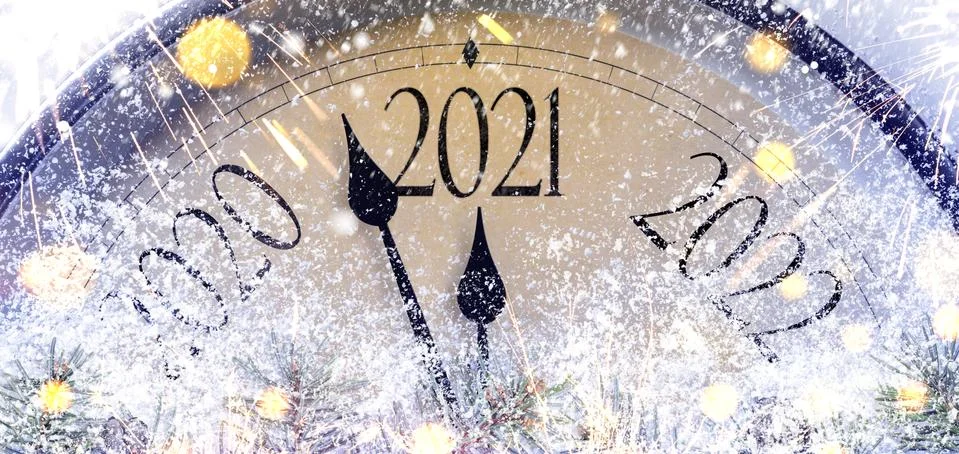 Countdown to midnight Stock Photos