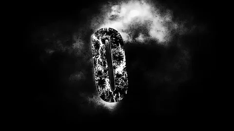 Countdown Monster Stockbeeldmateriaal 77223530