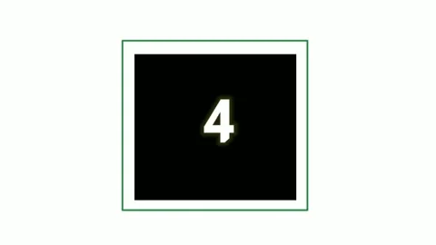 Countdown motion graphics 10 to 0 animation Vídeos de archivo 142180810