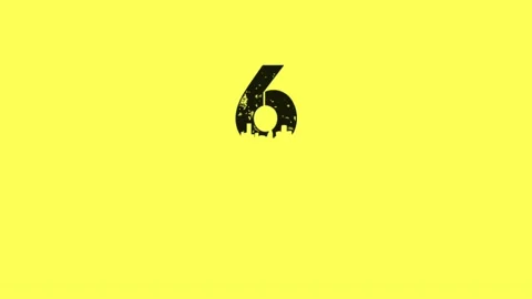 Countdown motion graphics 10 to 0 animation 스톡 동영상 142268708