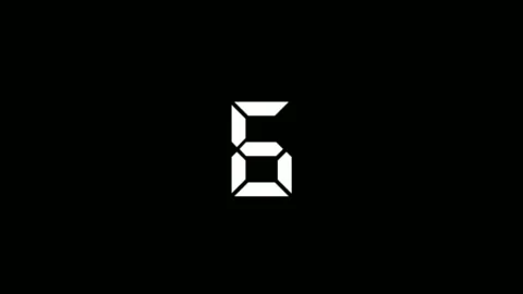 Countdown motion graphics 10 to 0 animation Vídeos de archivo 142268732