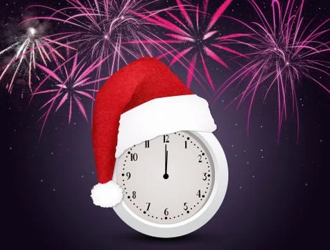 Countdown for the New Year Stock Illustration