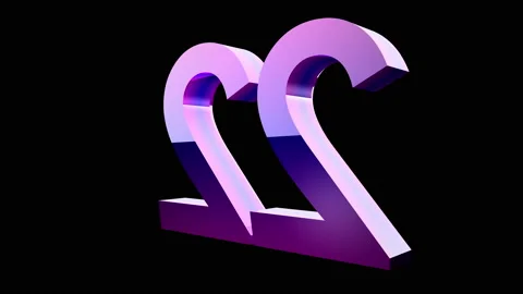 CountDown Number 3D animation neon led b... | Stock Video | Pond5