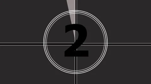 Countdown number isolated background. waiting to start ready illustration b.. Stock Illustration