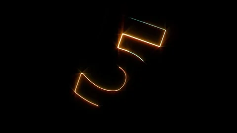 Countdown - Numbers Stockbeeldmateriaal 88120889