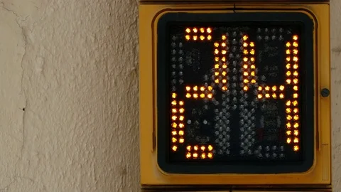 Countdown numeric. Stock Footage 75451965