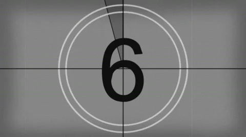 Countdown old Stock Footage 452085