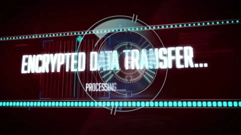 Countdown reaching zero starting gauge spinning animating encrypted data Stock Footage 320127590