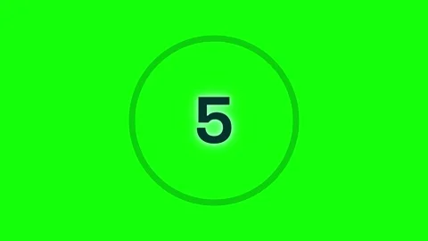 Countdown sequence numbers 스톡 동영상 340574838