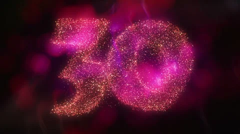 Countdown Sparks Stock Footage 38491830