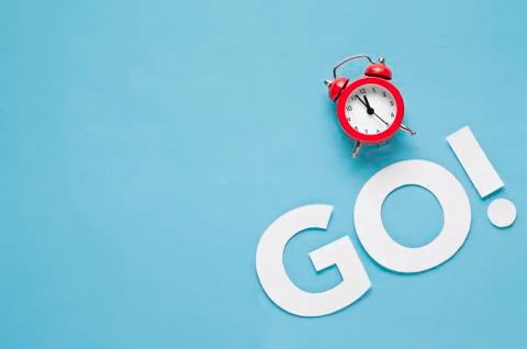 Countdown to the start of a contest Stock Photos