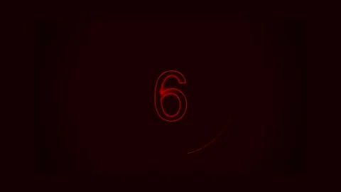 Countdown before start video Stock Footage 242600745