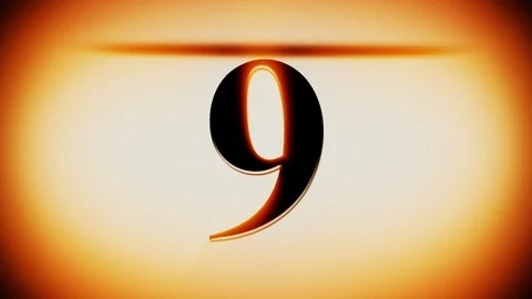 Countdown - Stylish 動画素材 88121000