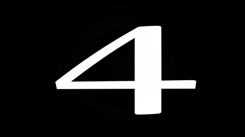 Countdown Ten to Zero Stock Footage 5503219