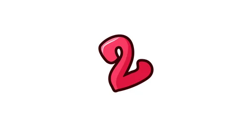 Countdown text animation Vídeo Stock 335188972