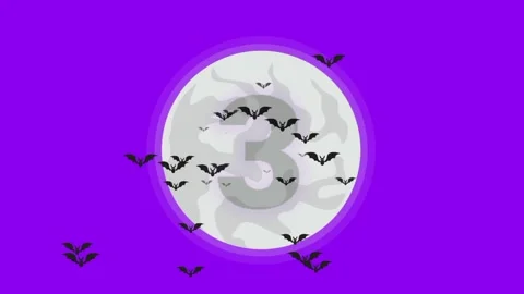 Countdown three with the bat Stock Footage 249335738