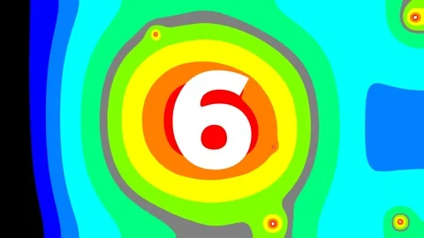 Countdown Time Video stock 296674896