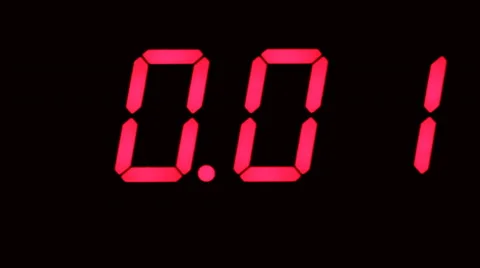 Countdown timer  1 Stock Footage 58799815