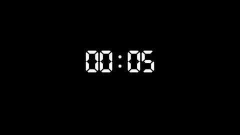 Countdown timer from 10 second to 0 second animation Stock Footage 325792971