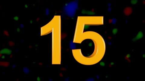 Countdown Timer 29 to 0 Stock Footage 249713360