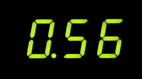 Countdown timer 3 Stock Footage 58862830