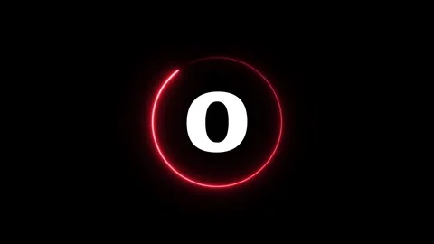 Countdown timer from 3 to go motion graphic. 库存影片 331897584