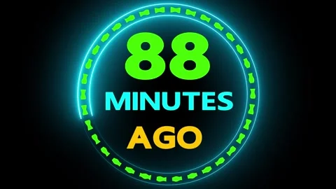 Countdown timer 88 minutes Vidéo 330759753