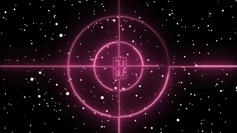 Countdown timer animation with pink neon. Countdown timer digital number th.. Stock Footage 337813102