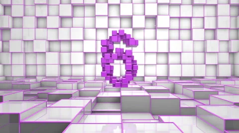 Countdown Timer Background 10 Seconds Stock Footage 67377148