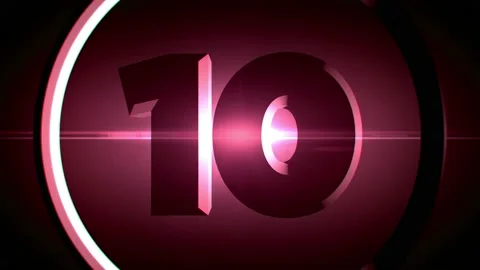 Countdown Timer Background VJ Loops 002 Vidéo 137127799