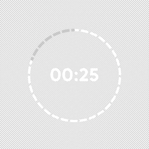 Countdown timer digital 30 seconds  Video stock 196994020