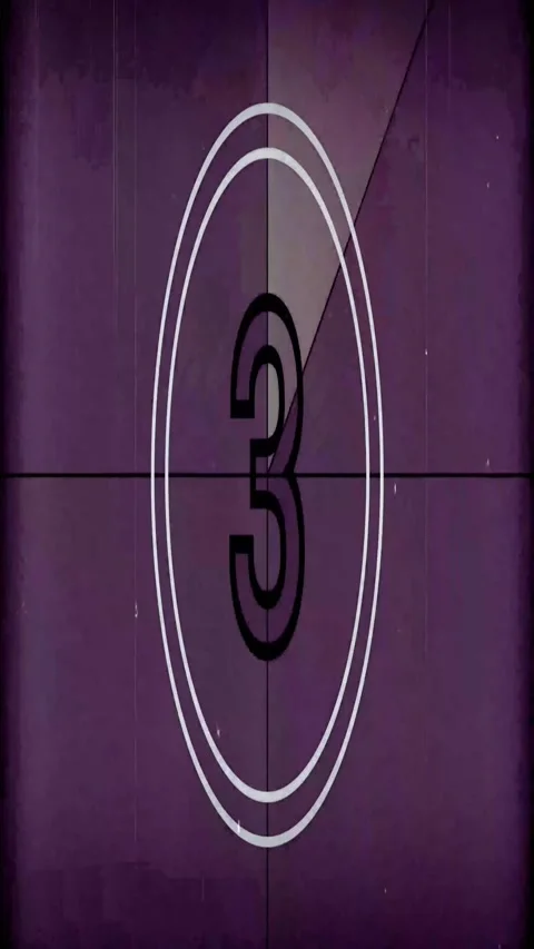 Countdown timer display. Number five seconds left animation. Stock Footage 339778795
