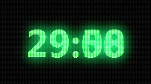 Countdown Timer Stock Footage 28190401