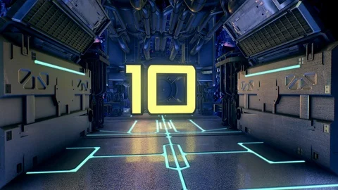 Countdown timer Stock Footage 114983072